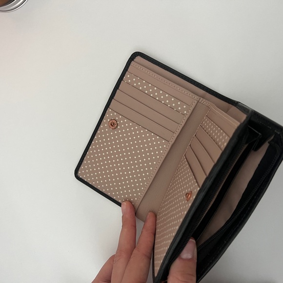 RADLEY LONDON Heritage Medium Bifold Black Wallet with Pink Dust Bag - Picture 9 of 9